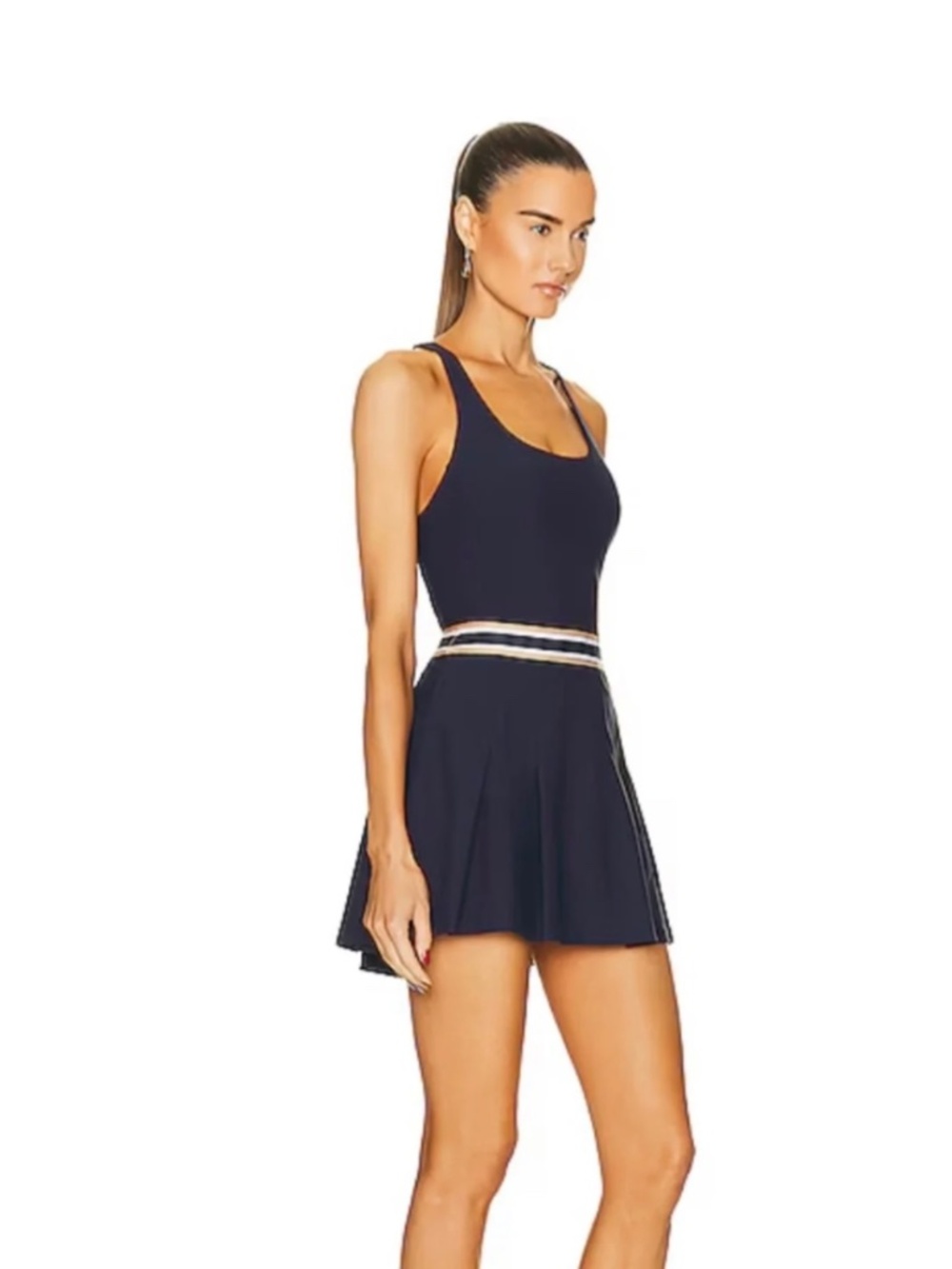 The Upside Navy Court Dress Size Small - Picture 2 of 11